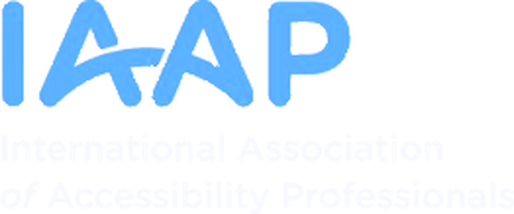 IAAP - International Association of Accessibility Professionals