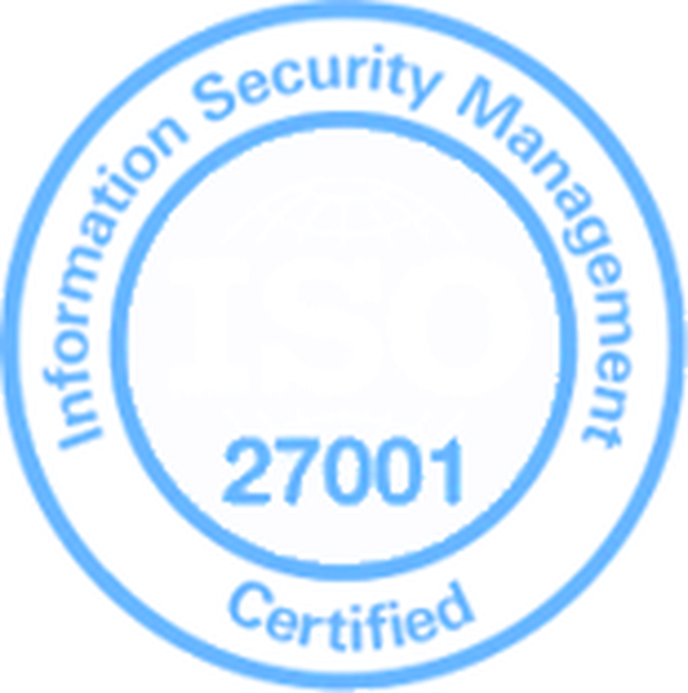 ISO 27001 Information Security Management Certified